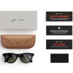 عینک هوشمند Ray‑Ban Meta Headliner – Shiny BlackG‑15 Green Size 50