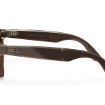 عینک هوشمند Ray‑Ban Meta Headliner – Shiny Warm Stone ClearSaffron Yellow Transitions Size 50