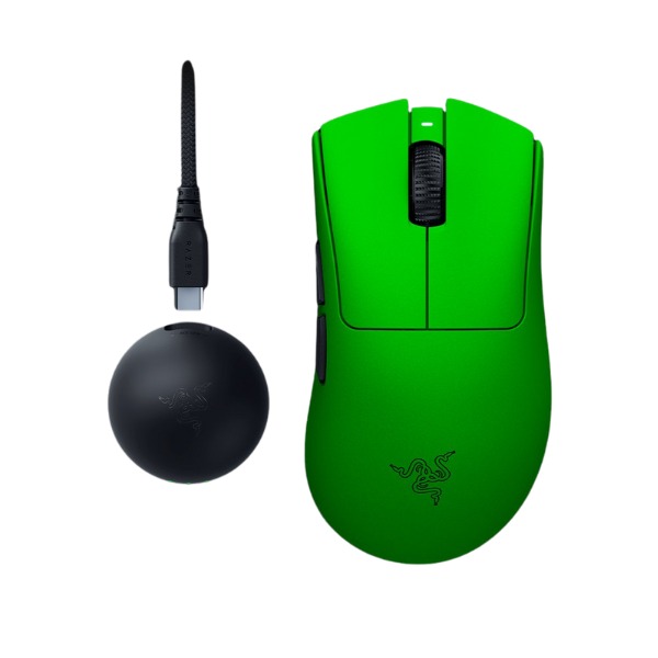 موس Razer DeathAdder V4 Pro Esports Green Edition