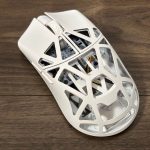 موس WLmouse Beast X Pro Milky White Solid Side