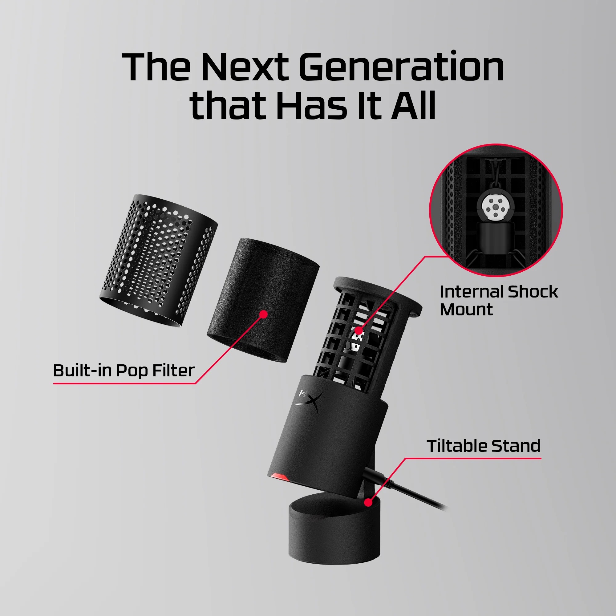 میکروفن هایپرایکس HyperX SoloCast 2