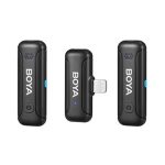 میکروفون یقه ای BOYO BY-WM3T-D2 رابط Lightning با باکس شارژ