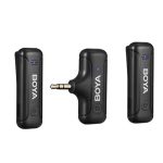میکروفون یقه ای بی سیم BOYO WM3T M2 رابط جک 3.5 میلی متری با باکس شارژ