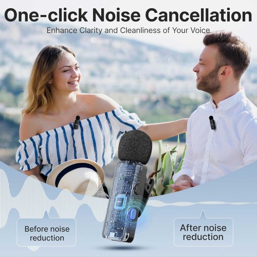 میکروفون یقه ای بی سیم BOYA V4U رابط Type C