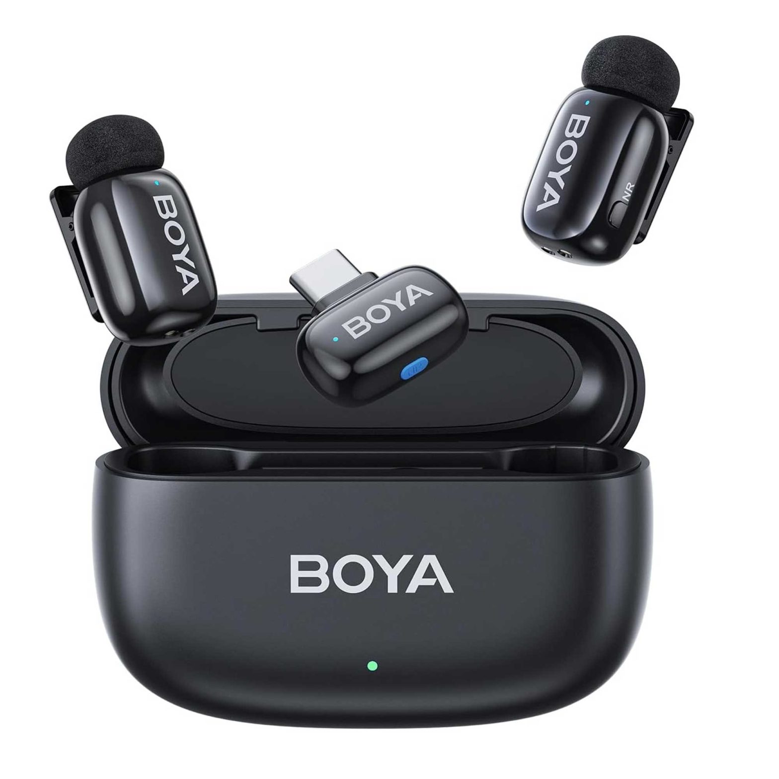 میکروفون یقه ای دو کاربره 14 BOYA MINI رابط Type C