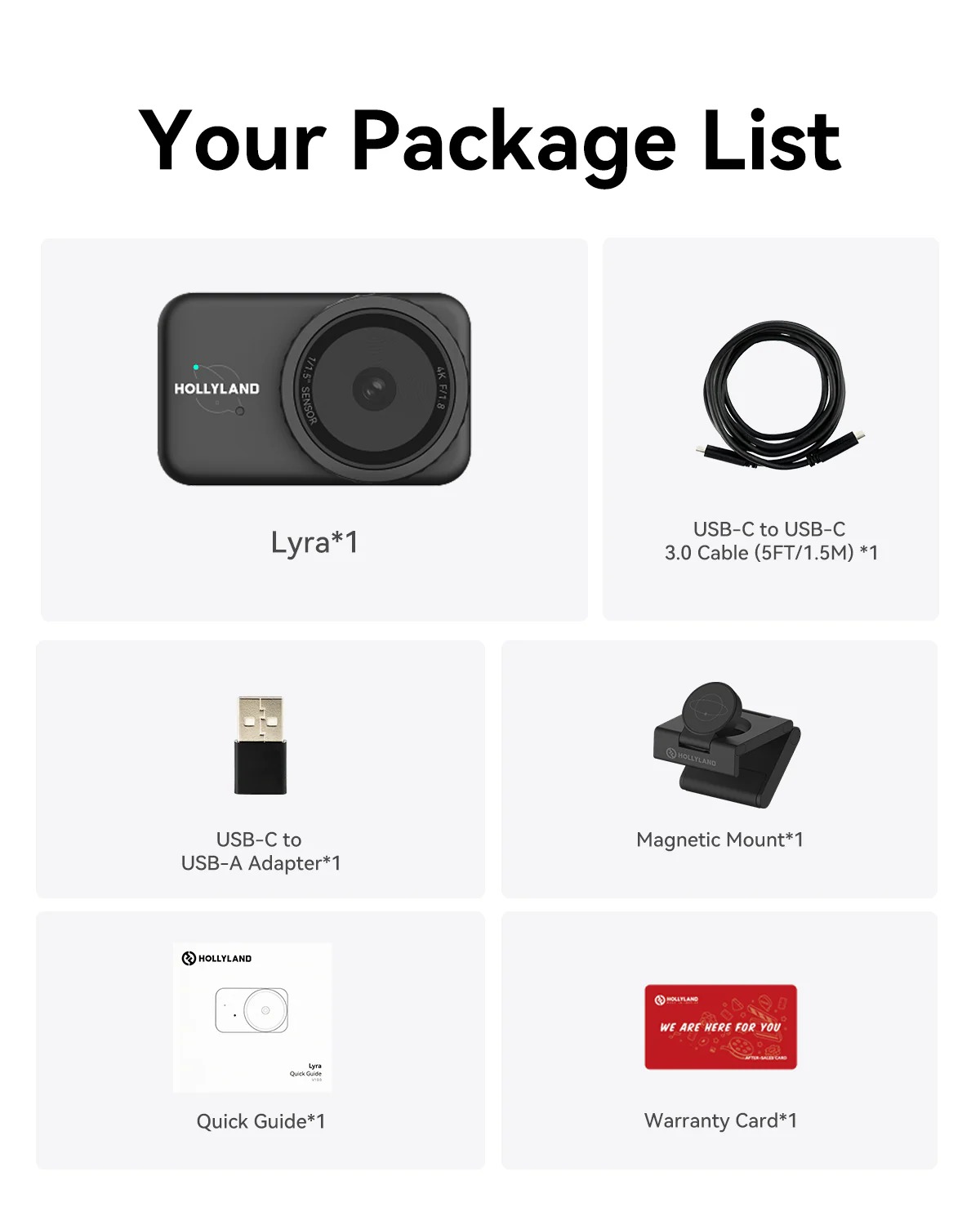 وب کم Hollyland Lyra 4K Webcam