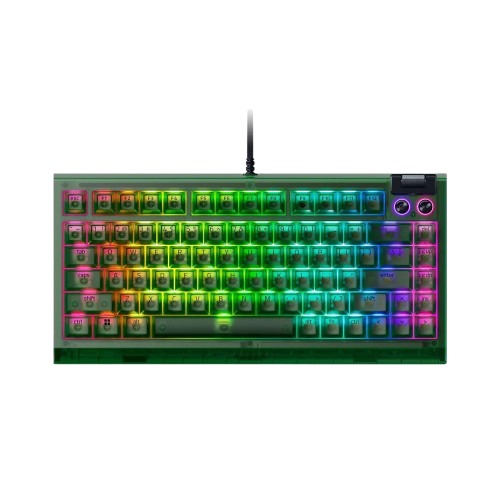 کیبورد RAZER BLACKWIDOW V4 75% Phantom Green Edition
