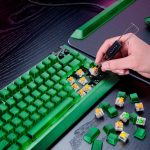 کیبورد RAZER BLACKWIDOW V4 75% Phantom Green Edition