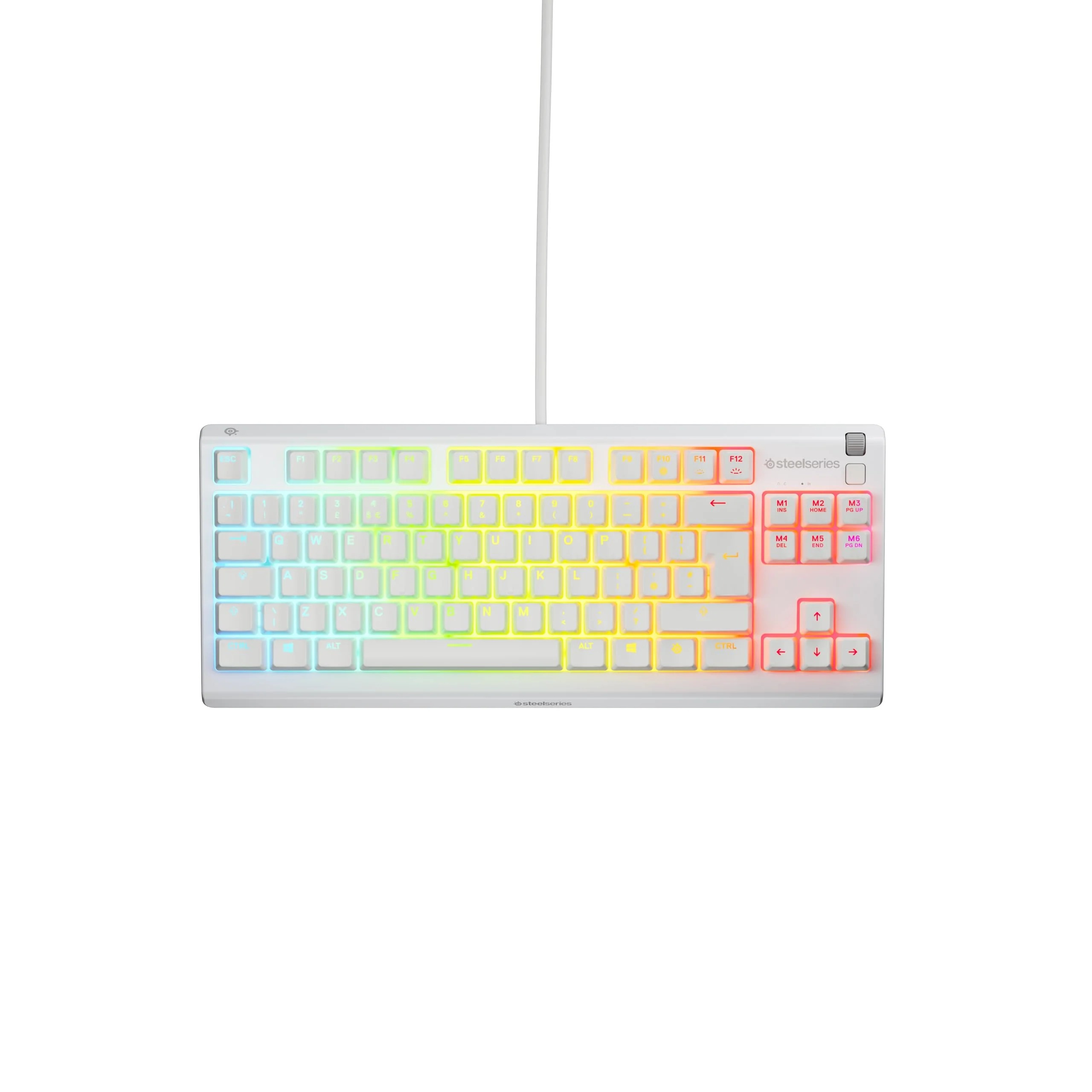 کیبورد Steelseries Apex 3 TKL White