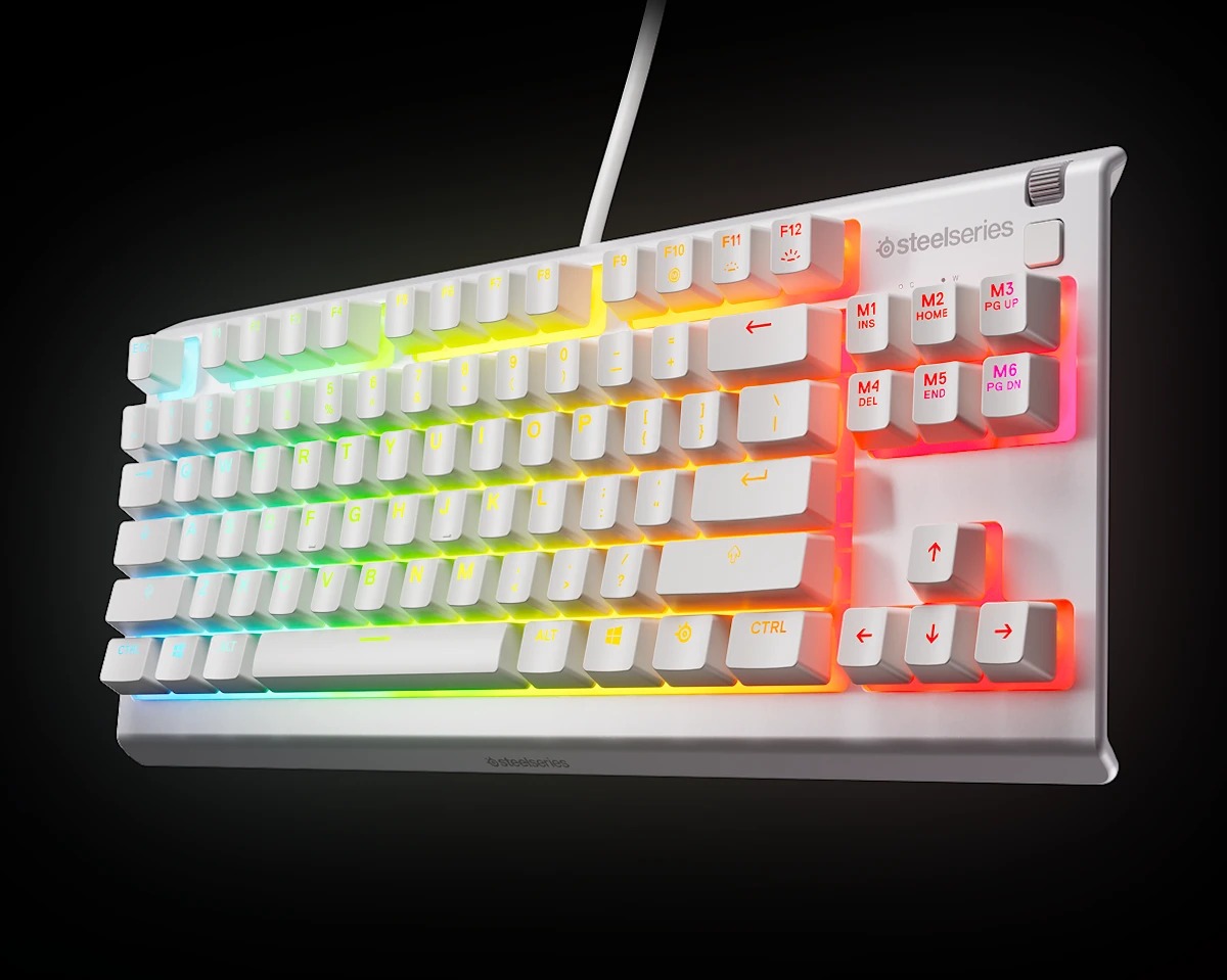کیبورد Steelseries Apex 3 TKL White
