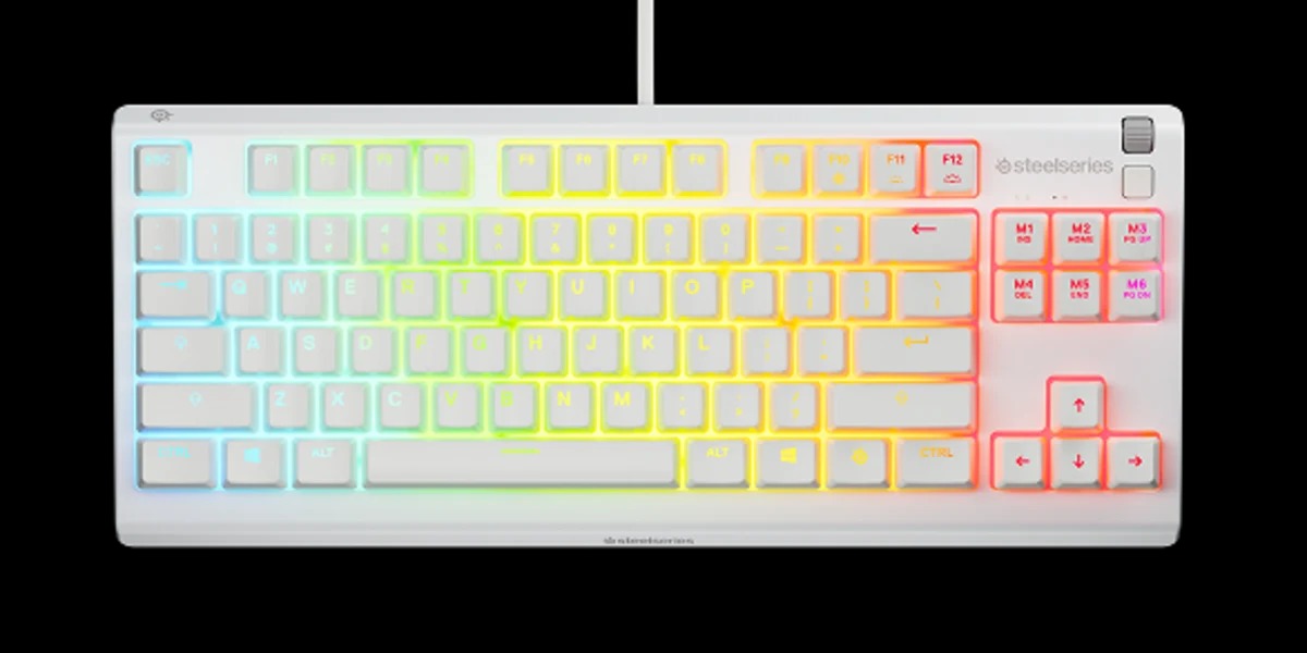 کیبورد Steelseries Apex 3 TKL White
