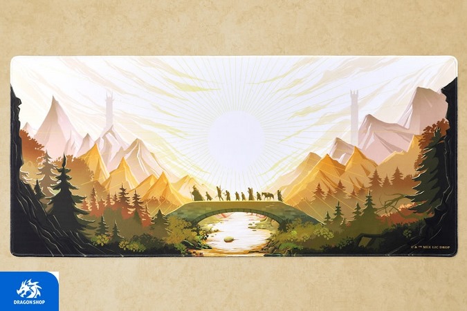 پد موس Drop The Lord of the Rings Fellowship Desk Mat
