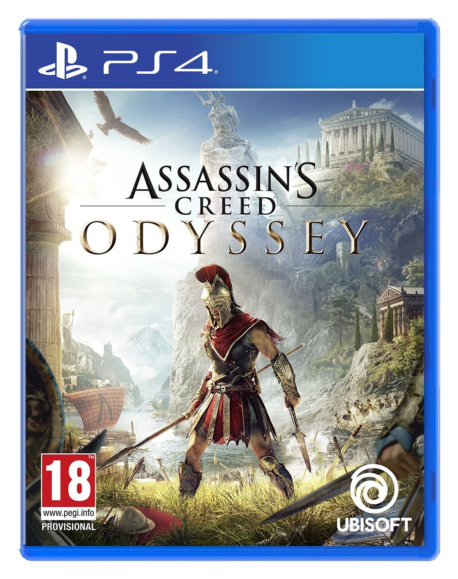 دیسک بازی assassins creed odyssey برای PS4 (کارکرده)
