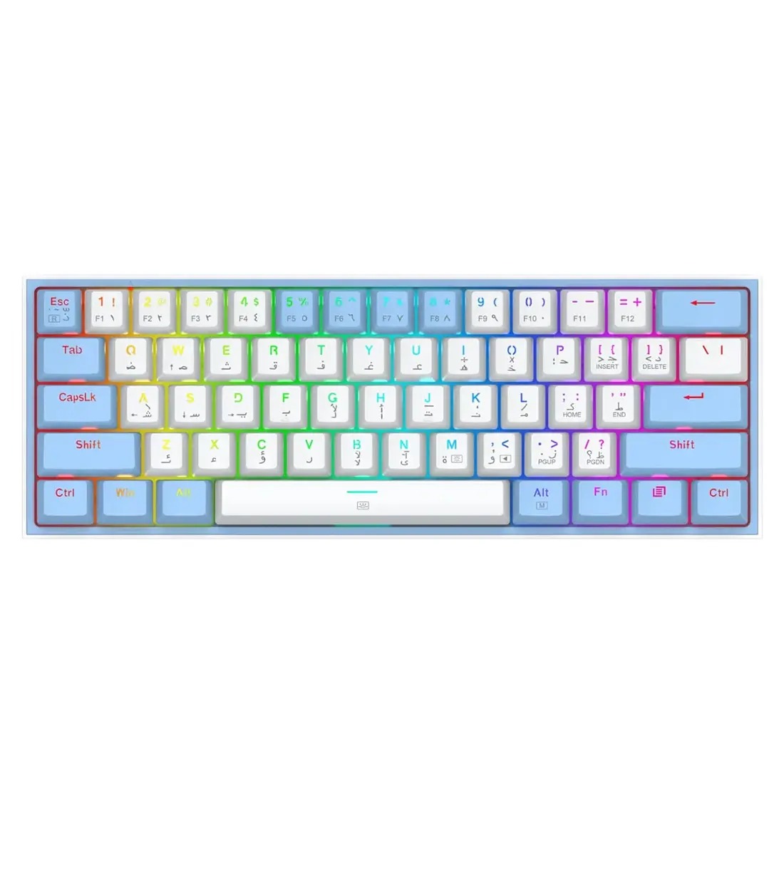 کیبورد Redragon K617 FIZZ WB