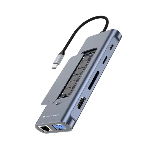 داک Lightwave LW-M2 NVME-DOCK-11I1 USB-C 11 in 1