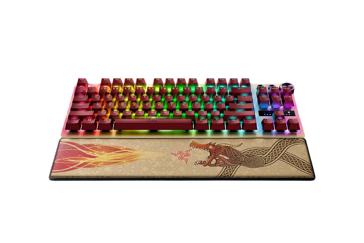 کیبورد Razer Huntsman V3 Pro Tenkeyless CS2 Edition
