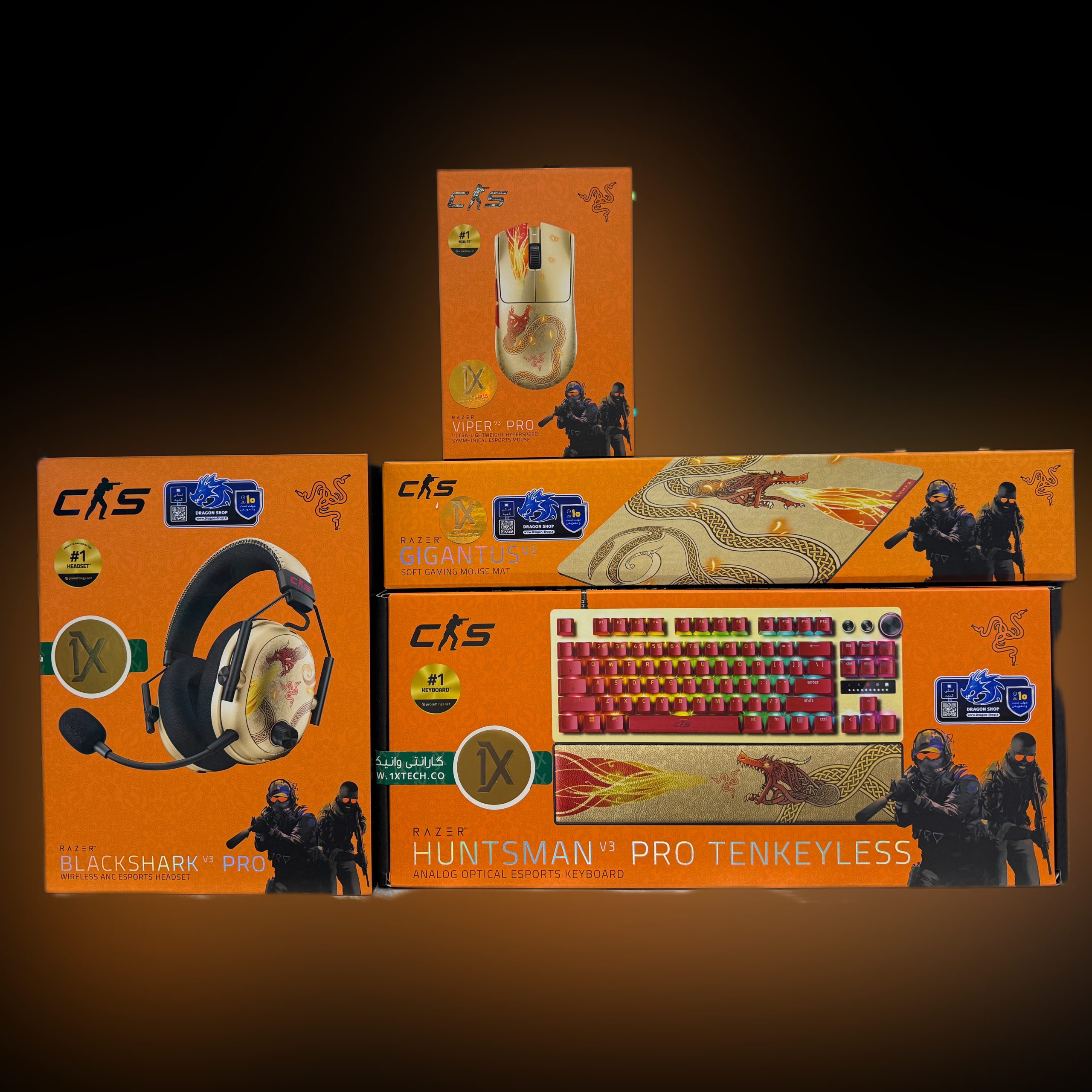 باندل چهار تکه Razer Bundle Counter-Strike 2 Edition