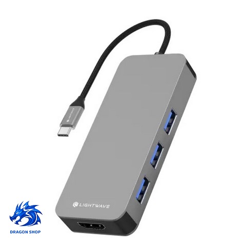 داک Lightwave LW-DOCK-8I1 USB-C 8 in 1