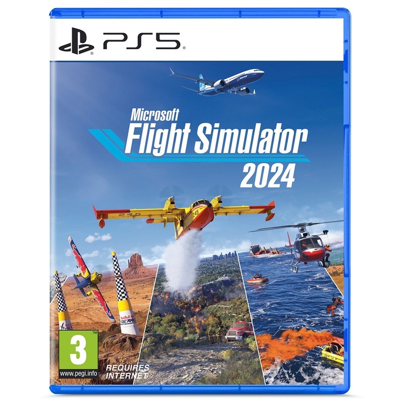 دیسک بازی Microsoft Flight Simulator 2024 برای PS5