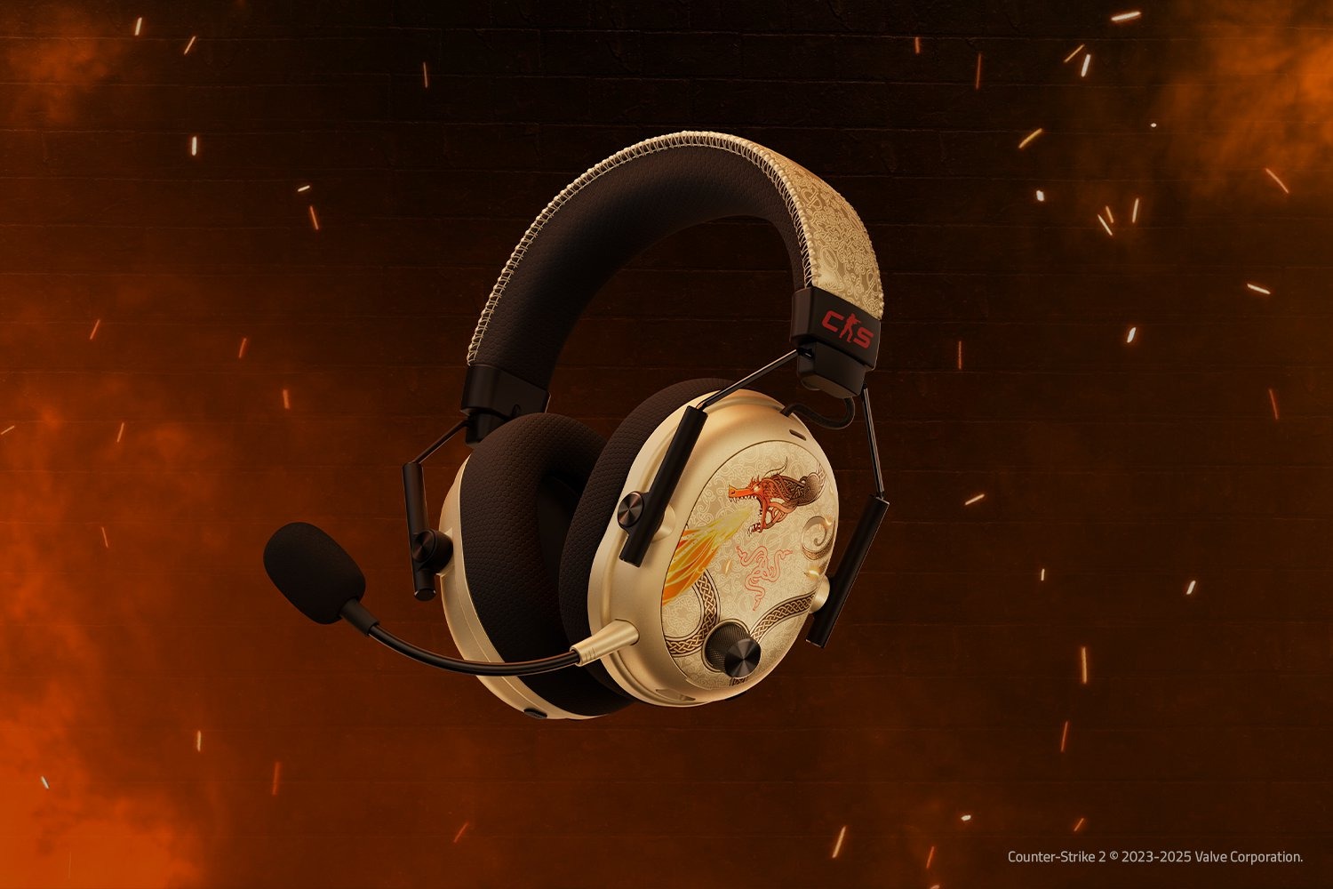 هدست Razer BlackShark V3 Pro Counter-Strike 2 Edition