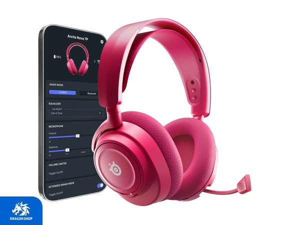 هدست SteelSeries Arctis Nova 7 Gen 2 Magenta PlayStation Edition قیمت هدست SteelSeries Arctis Nova 7 Gen 2 Magenta PlayStation Edition