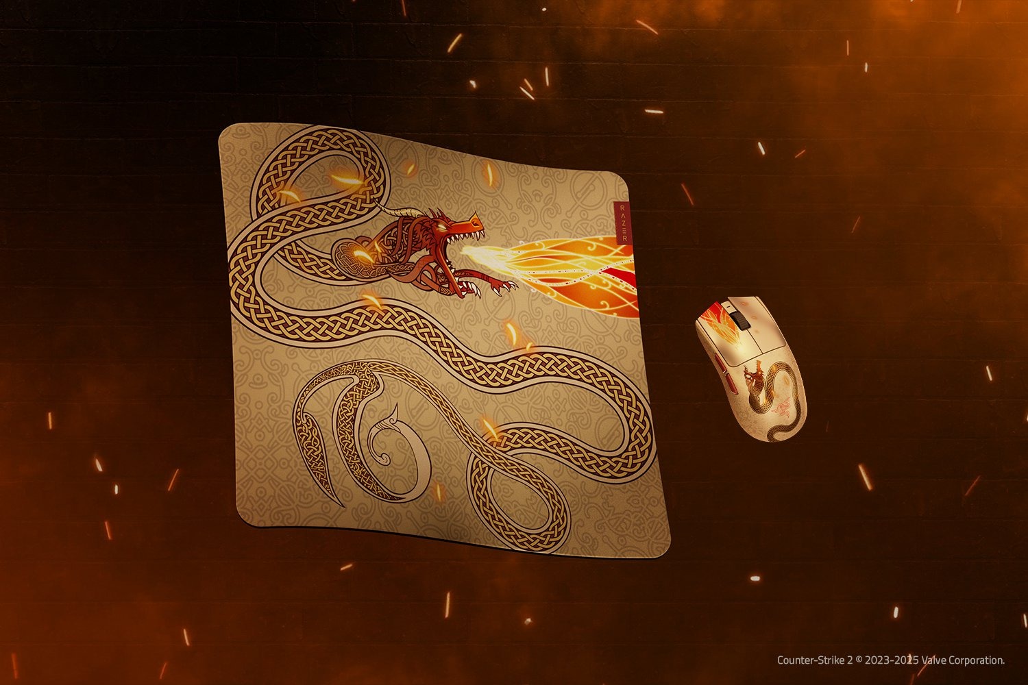 پد موس Razer Gigantus V2 Large Counter-Strike 2 Edition