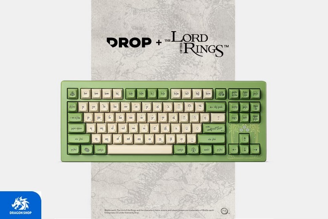 خرید کیبورد Drop The Lord of the Rings Elven CSTM80