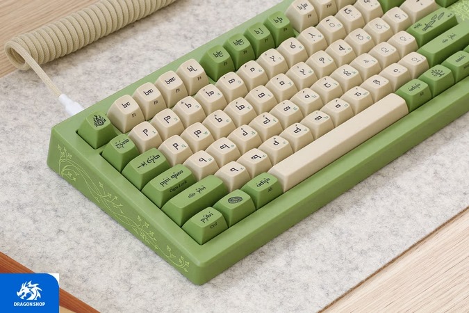 قیمت کیبورد Drop The Lord of the Rings Elven CSTM80