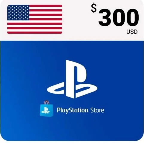 گیفت کارت پلی استیشن آمریکا PSN Gift Card Doller 300$