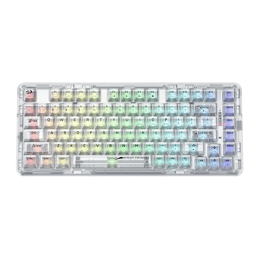 کیبورد Redragon ELF PRO K649 RGB White