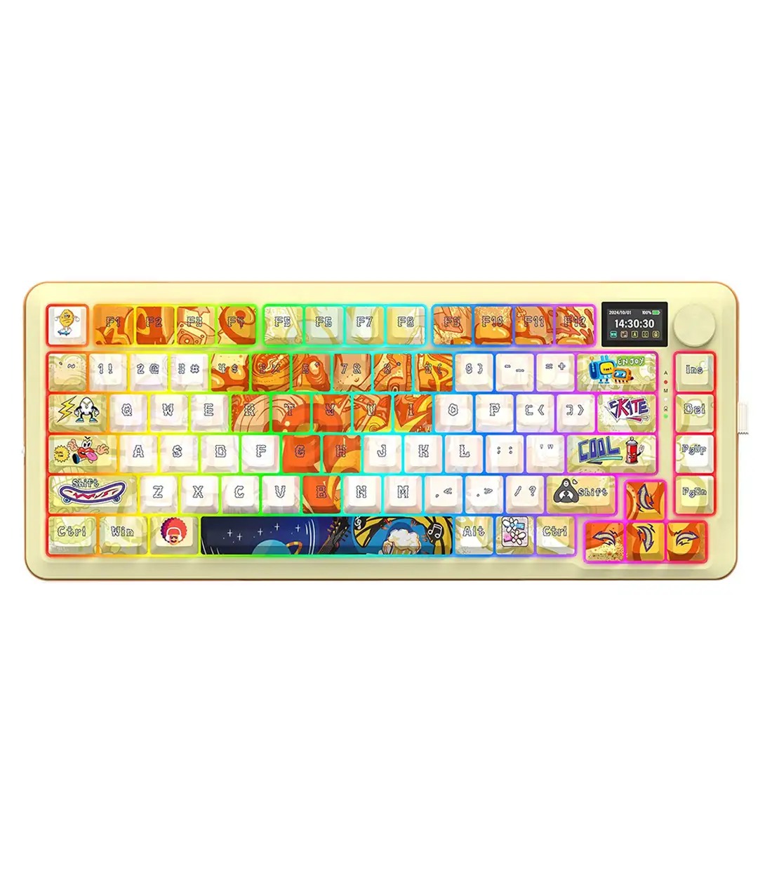 کیبورد Redragon FLEKACT PRO ART K708 GF RGB