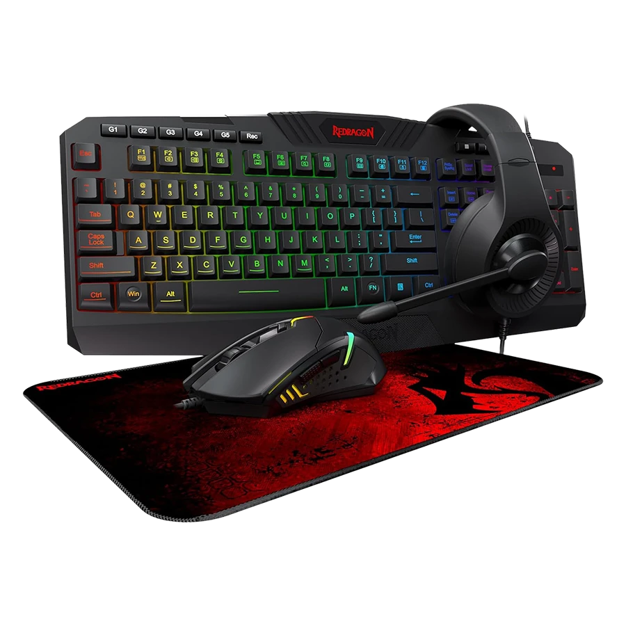 باندل کیبورد و موس Redragon S101-BA-3