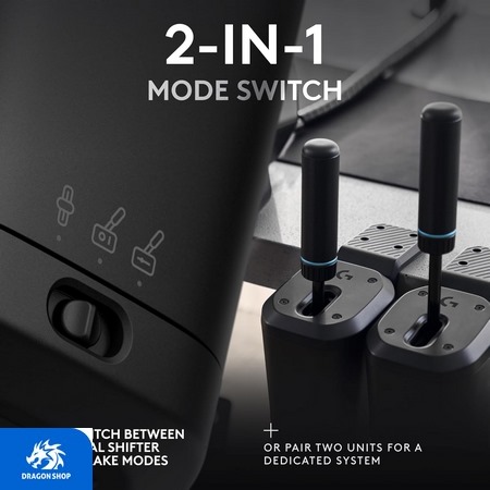 تعویض دنده Logitech RS Shifter & Handbrake