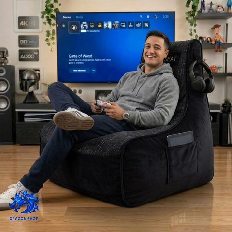 خرید اینترنتی مبل گیمینگ NEXTSEAT APOLLO Fabric Black XL