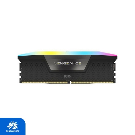 رم کورسیر Corsair VENGEANCE RGB 32GB 16GBx2 DDR5 6400MHz