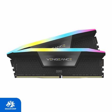 رم کورسیر Corsair VENGEANCE RGB 32GB 16GBx2 DDR5 7000MHz CL40