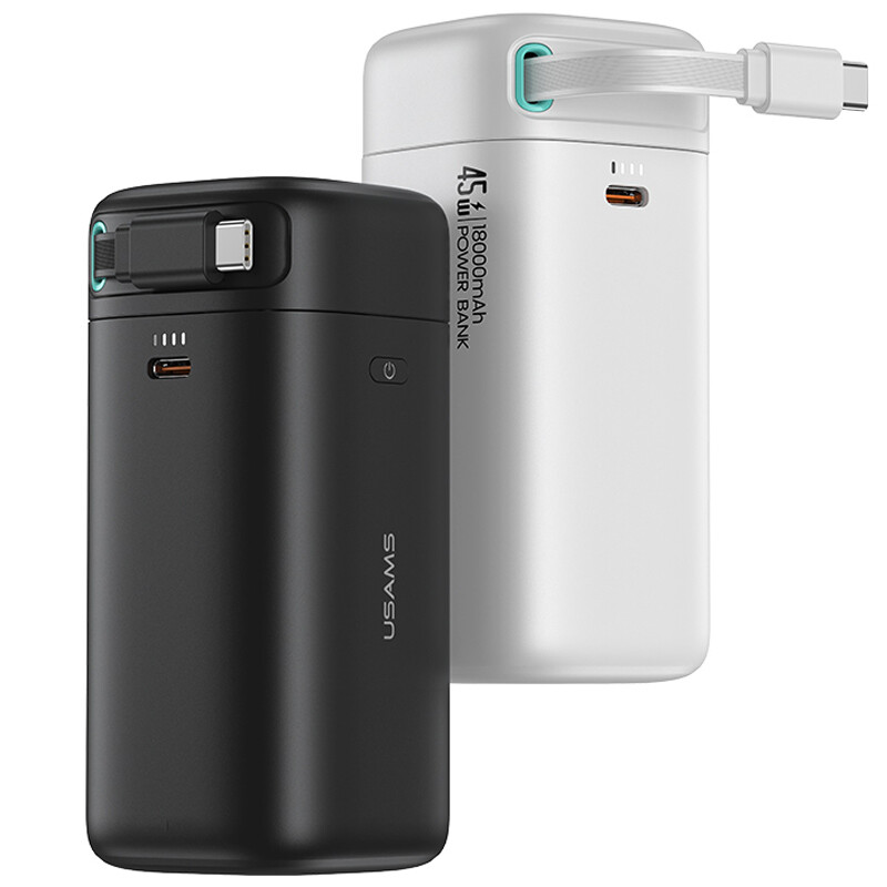 پاوربانک USAMS CD216 18000MAh Black