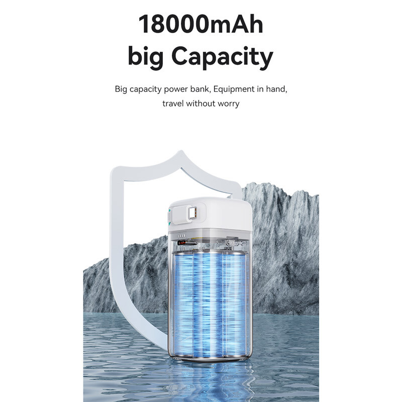 پاوربانک USAMS CD216 18000MAh White