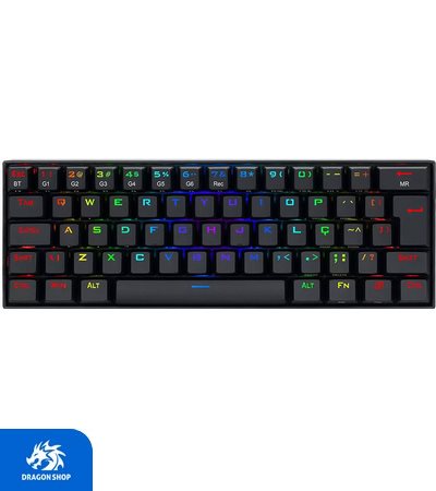 کیبورد Redragon K530 Pro Draconic Blue SW