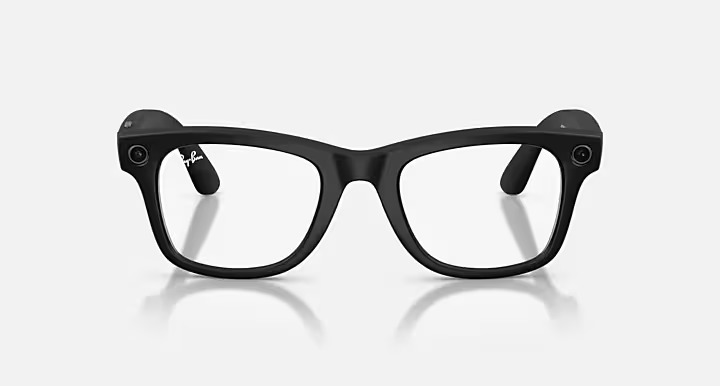 عینک هوشمند RAY-BAN | META  GEN 2 WAYFARER Matte Black – Clear