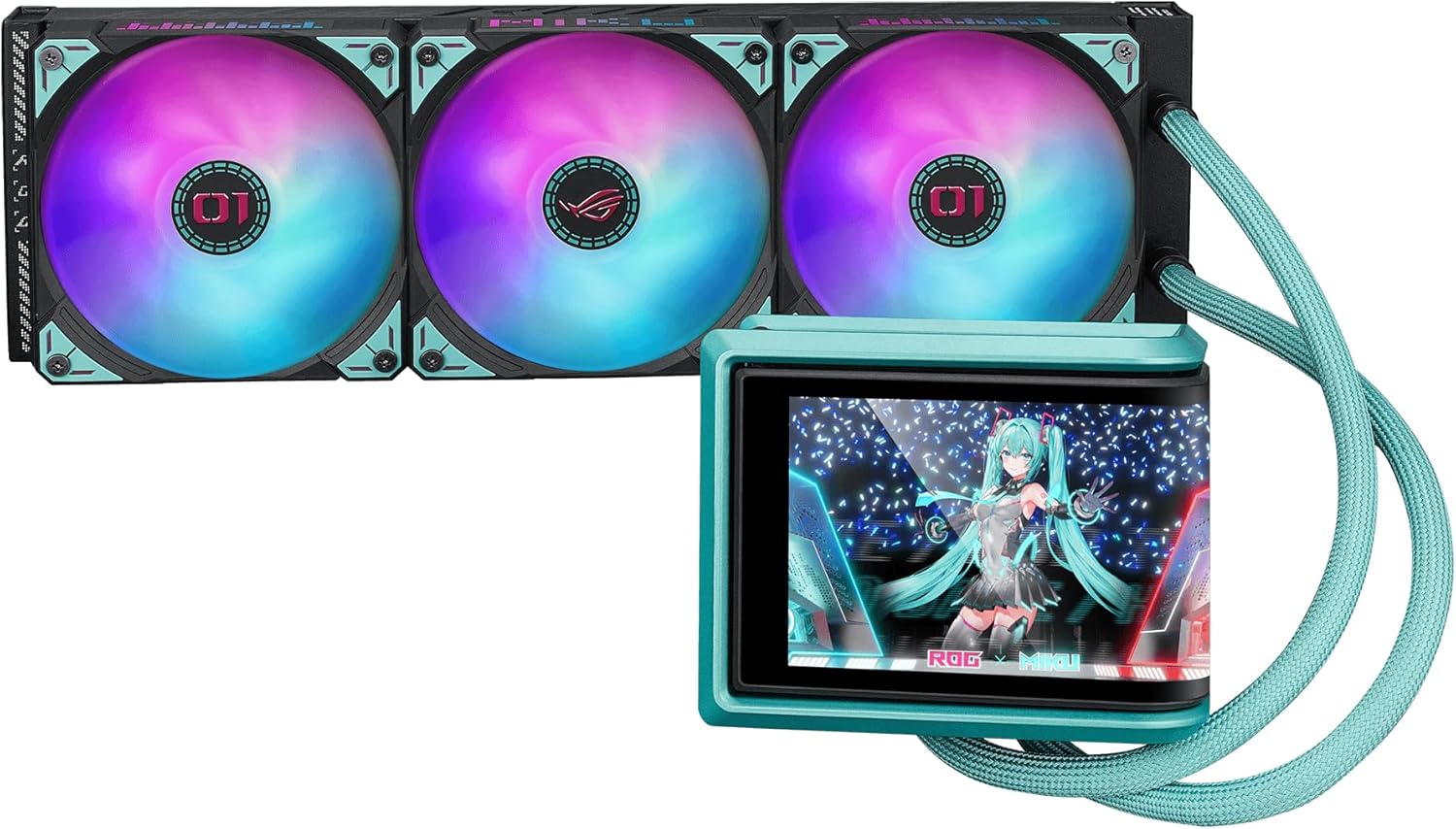 خنک کننده ASUS ROG RYUO IV 360 ARGBHATSUNE MIKU EDITION