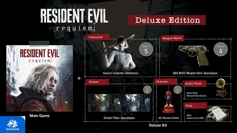 دیسک بازی Resident Evil 9 Requiem Deluxe Edition برای PS5