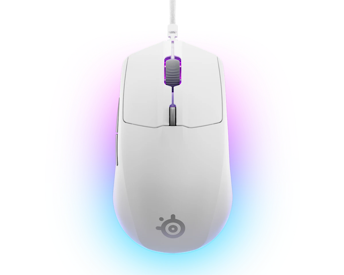 موس SteelSeries Rival 3 Gen 2 Wired White
