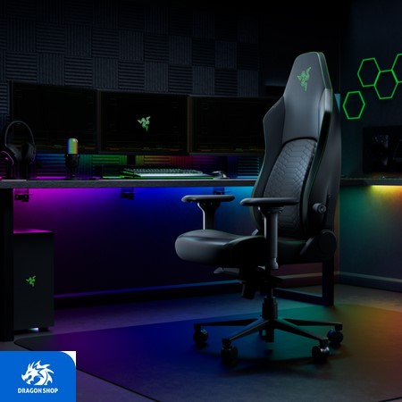 صندلی Razer Iskur V2 NEWGEN Black-Green صندلی Razer Iskur V2 NEWGEN Black-Green