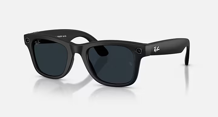 عینک هوشمند RAY-BAN META GEN 2 WAYFARER Matte Black – ClearGrey Transitions