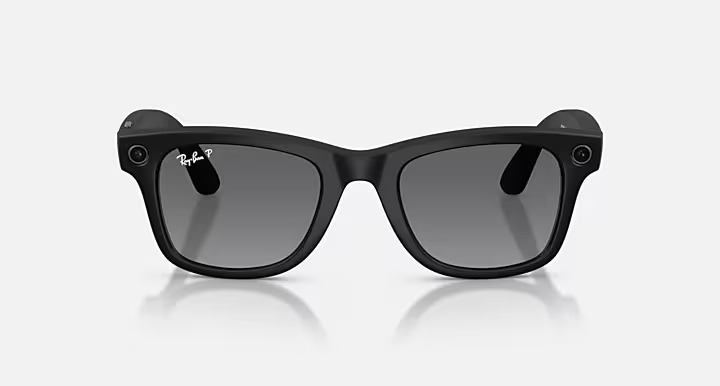 عینک هوشمند RAY-BAN META GEN 2 WAYFARER Matte Black–Sapphire