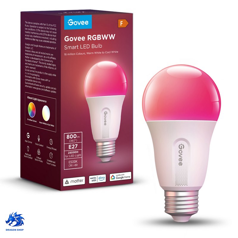 لامپ هوشمند مدل Govee Smart LED Bulb H6004