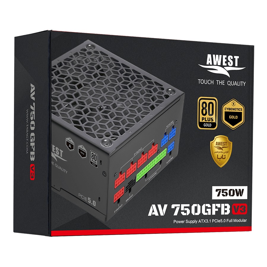 منبع تغذیه Awest AV750-GFB V3