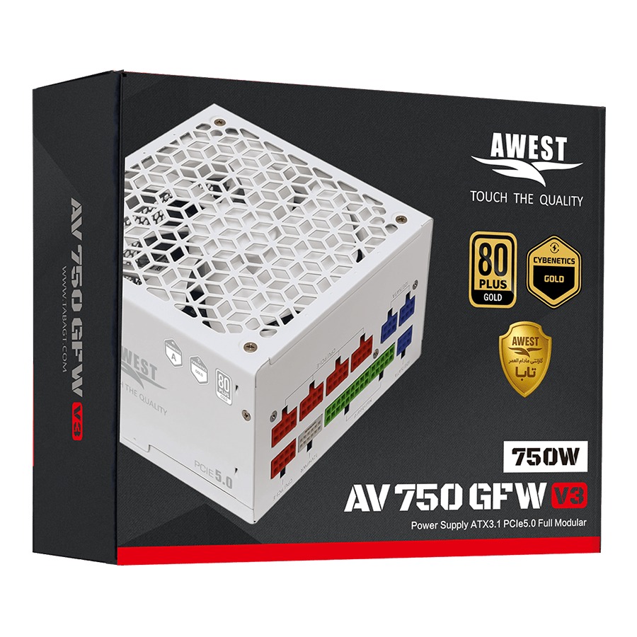 منبع تغذیه Awest AV750-GFW V3