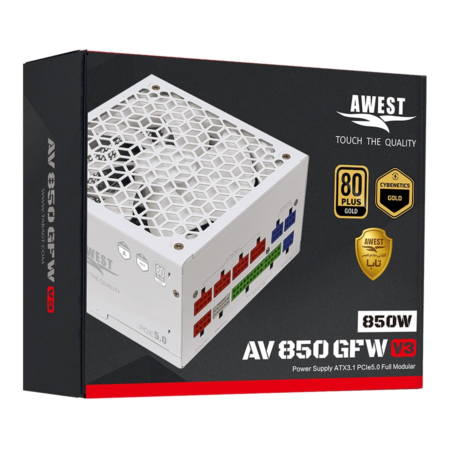منبع تغذیه Awest AV850-GFW V3